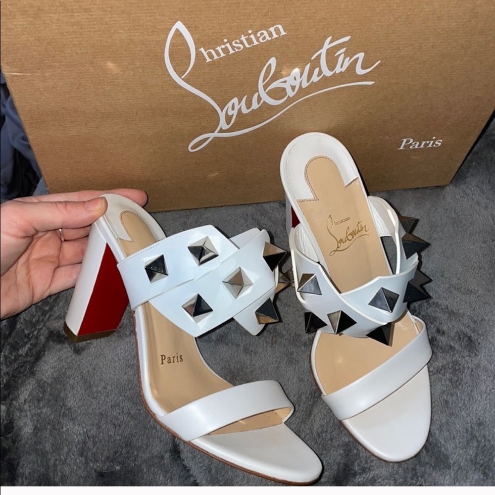 Christian Louboutin Spike Heels Red Bottoms